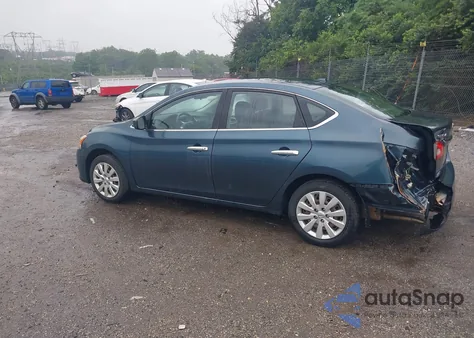 2015 Nissan Sentra Fe+ S/S/Sl/Sr/Sv z USA, uszkodzony, nr VIN 3N1AB7AP9FY218734